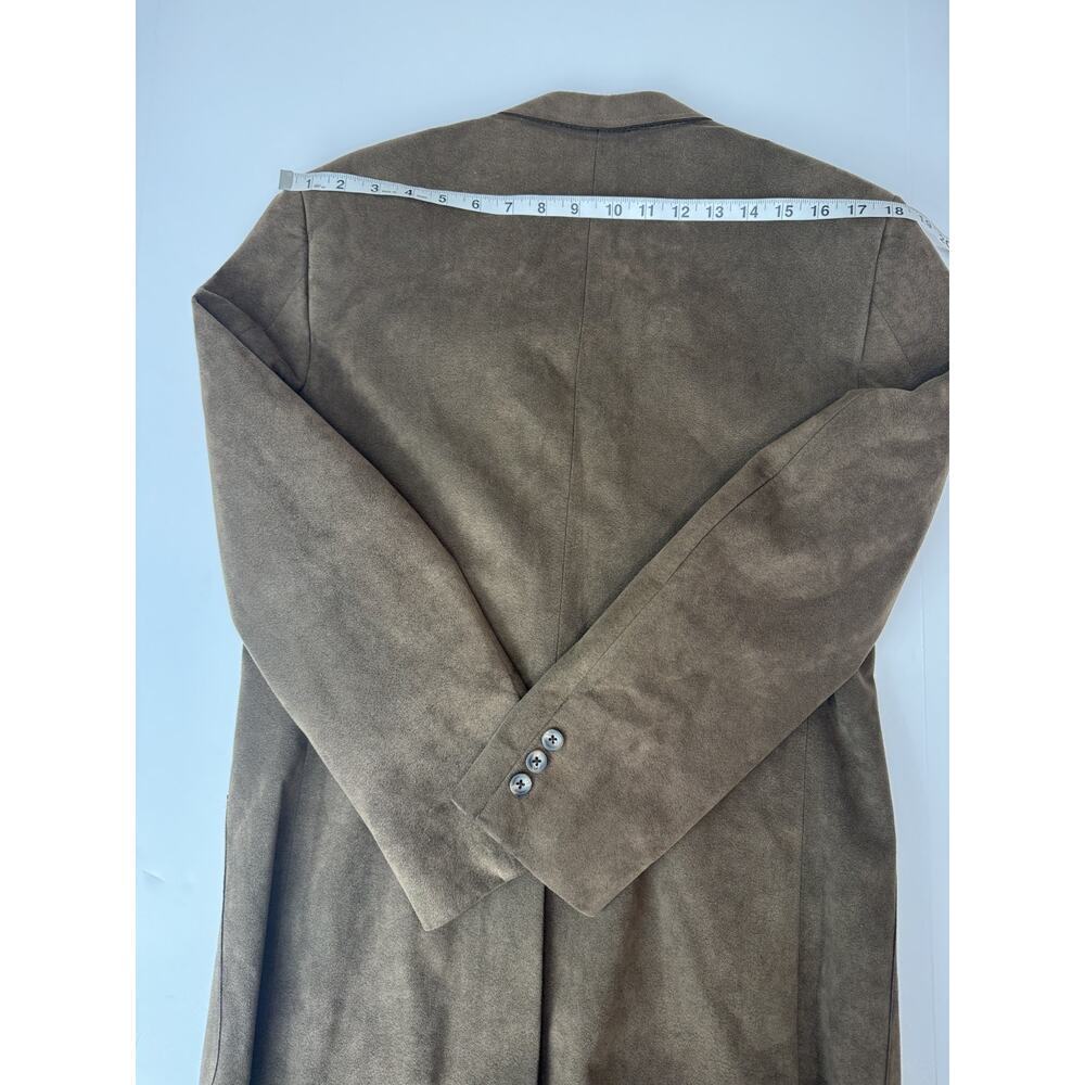 Vintage Marshall Field & Company Microsuede Blazer Brown USA Measures Men's 42 - Picture 7 of 12